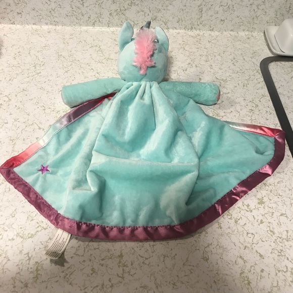 Scentsy Blankie Buddy Zoe the Unicorn Berry Fairytale Lovey Security Blanket - Picture 3 of 7